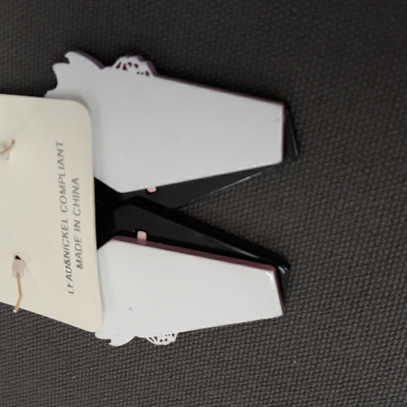 Dracula Coffin Dangle Earrings - Picture 5 of 8